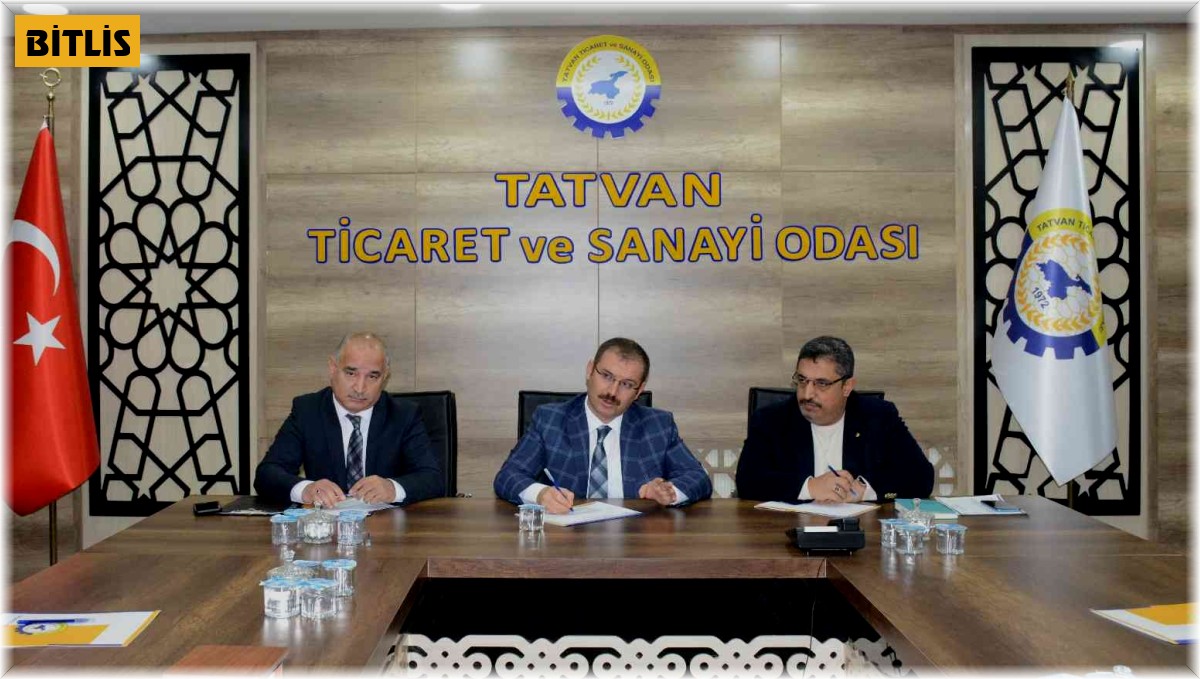 Tatvan'da SANTEK 2021 yılı 2. dönem toplantısı