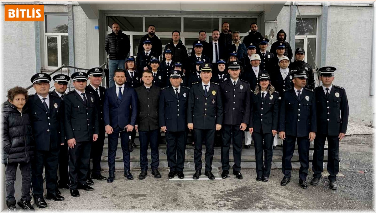 Tatvan'da Türk Polis Teşkilatı'nın 179'uncu yıl dönümü kutlandı