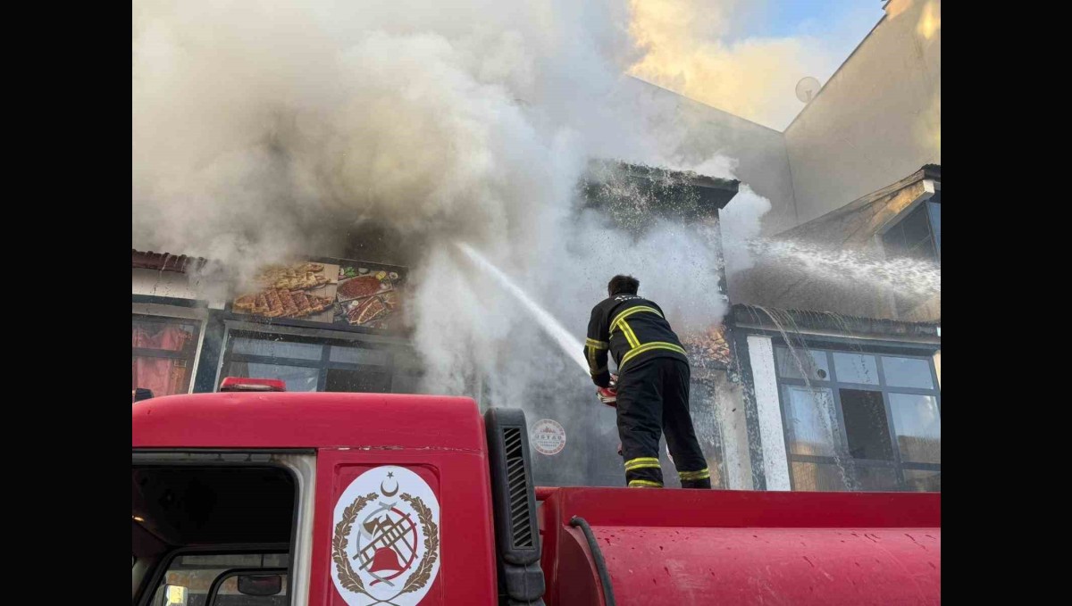 Tatvan'da yangın korkuttu