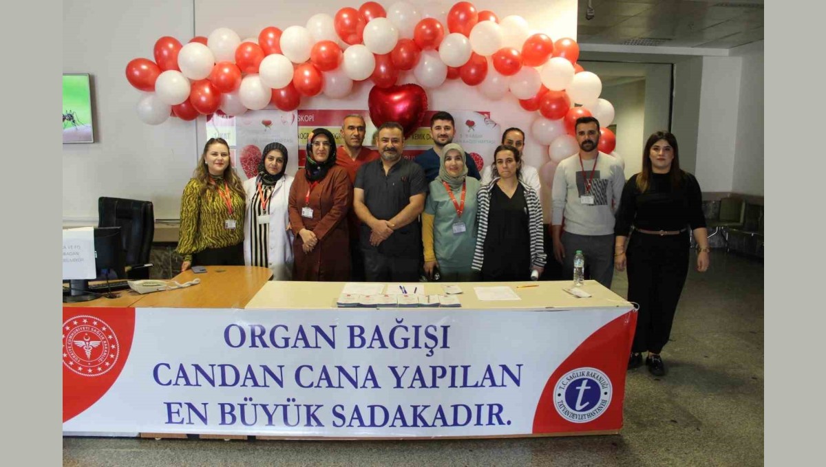 Tatvan Devlet Hastanesi'nden Organ Bağışı Haftası etkinliği
