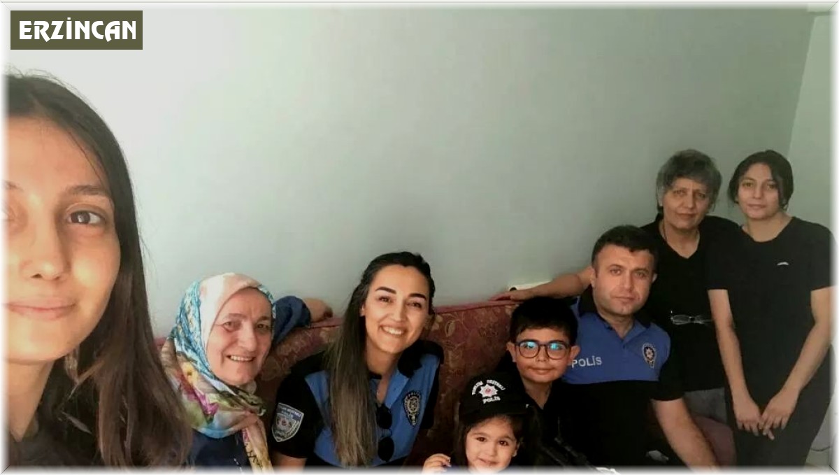 TDP polislerinden 8 yaşındaki Hüseyin'e sürpriz ziyaret