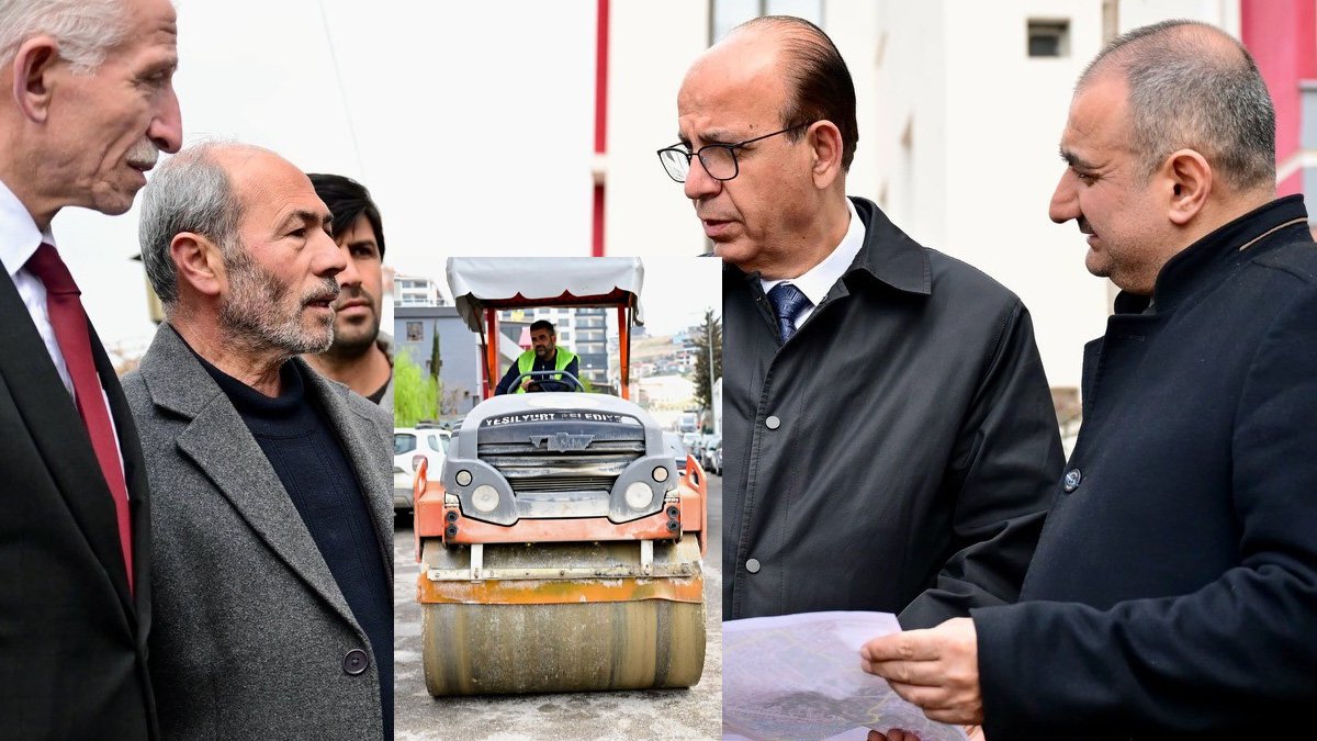 Tecde Mahallesi'nde yıpranan yollar yenileniyor