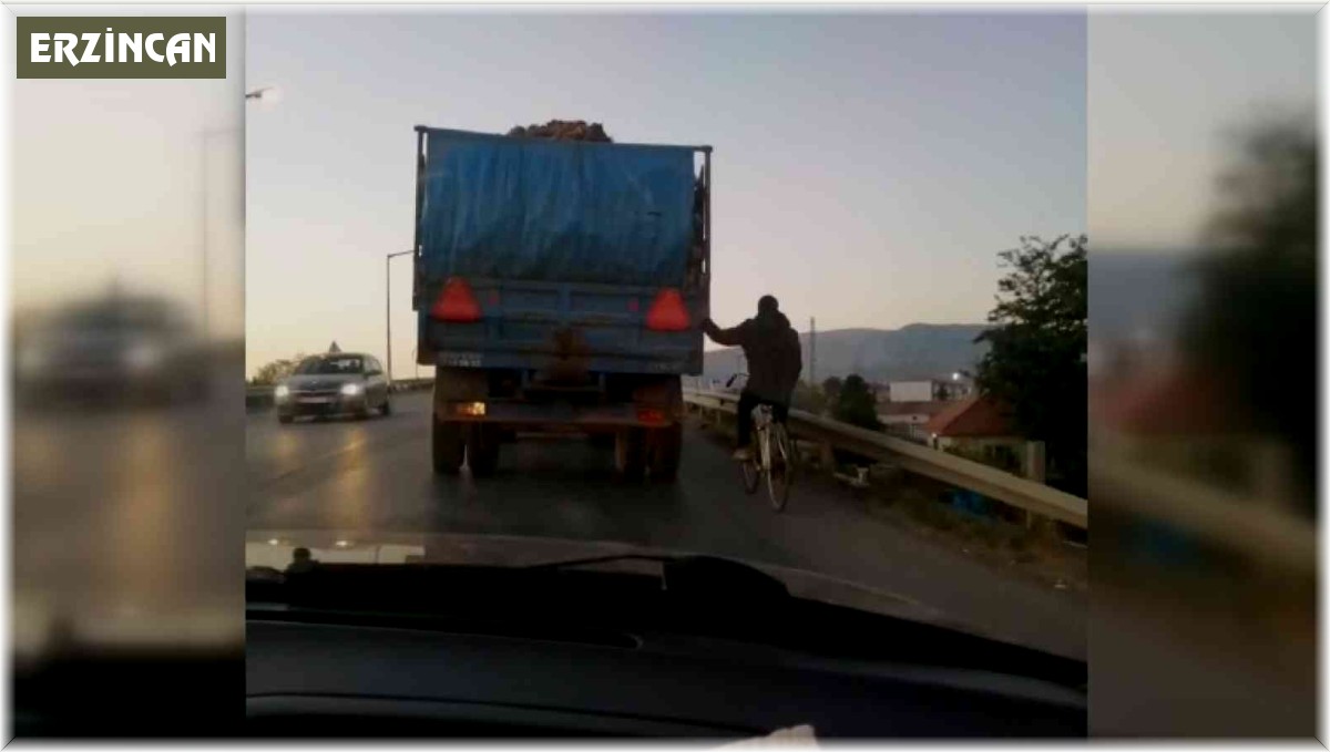 Tehlikeli yolculuk kamerada