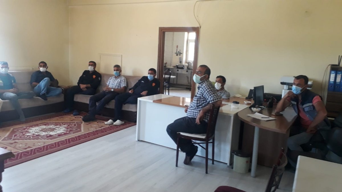 Tekman'da AFAD eğitimi