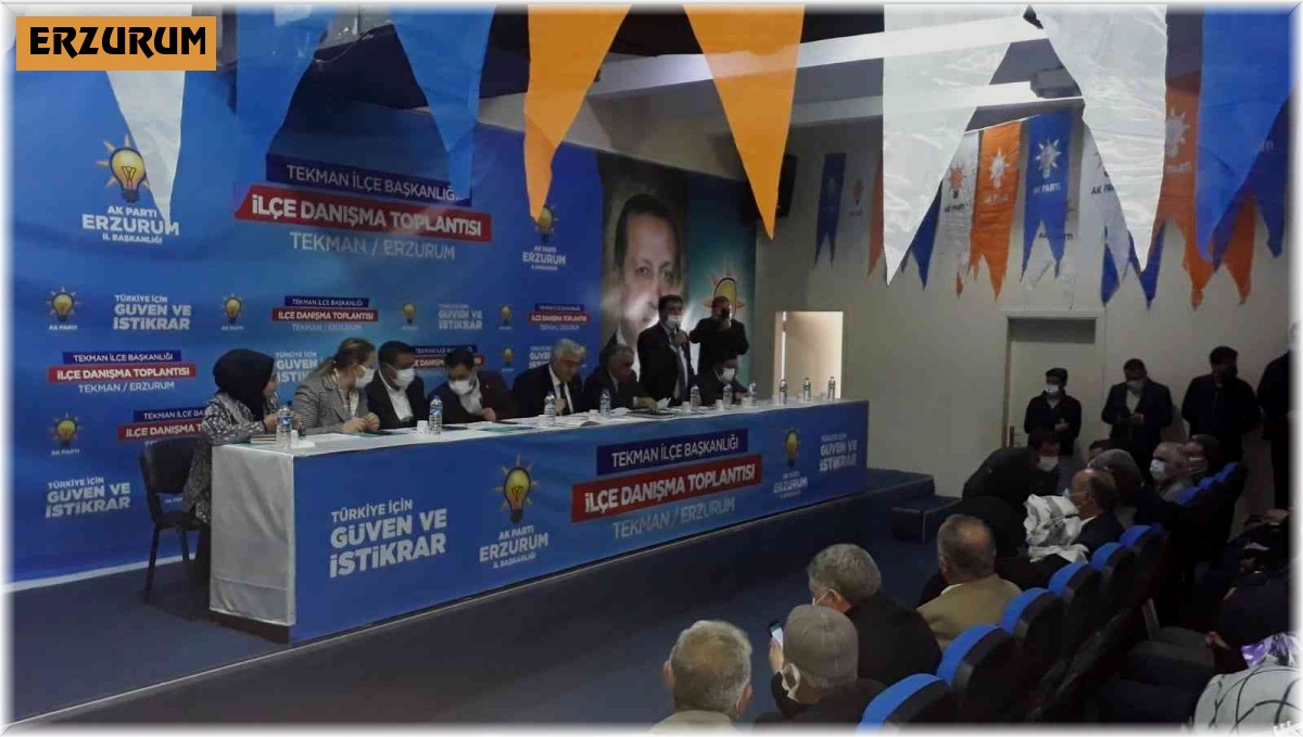 Tekman'da AK Parti İlçe Danışma Toplantısı düzenlendi