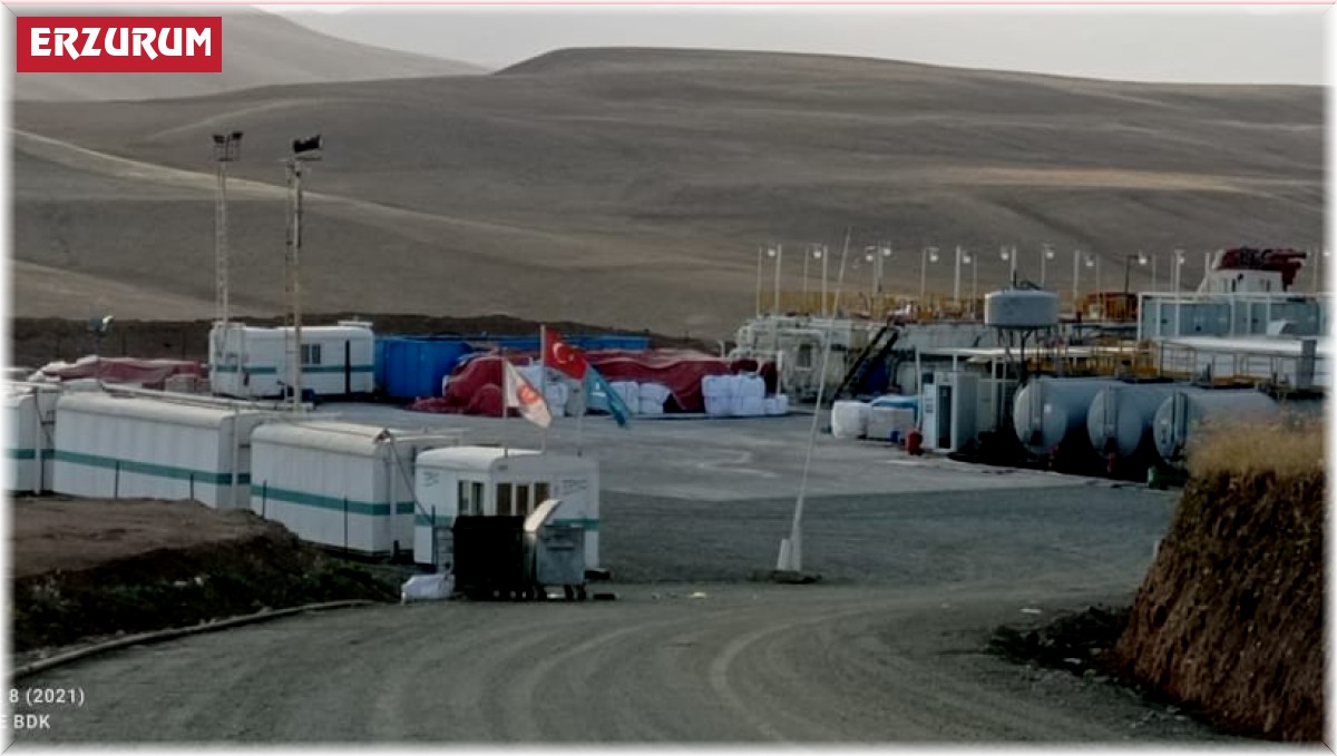 Tekman'da petrol aranıyor