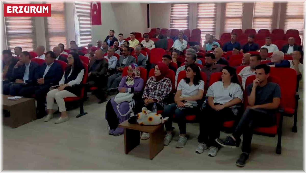 Tekman'da tarımsal desteklemeler konusunda bilgilendirme toplantısı yapıldı
