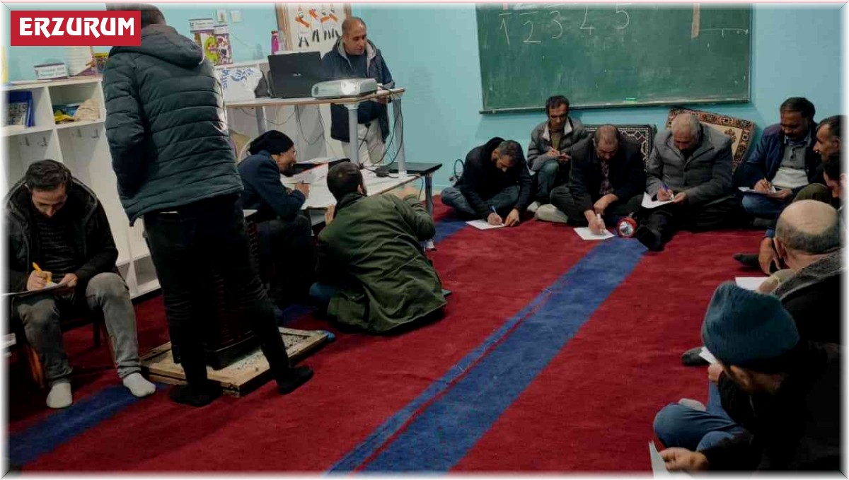 Tekman halk eğitimi merkezi açmış olduğu kurslarla vatandaşa katkı sağlıyor