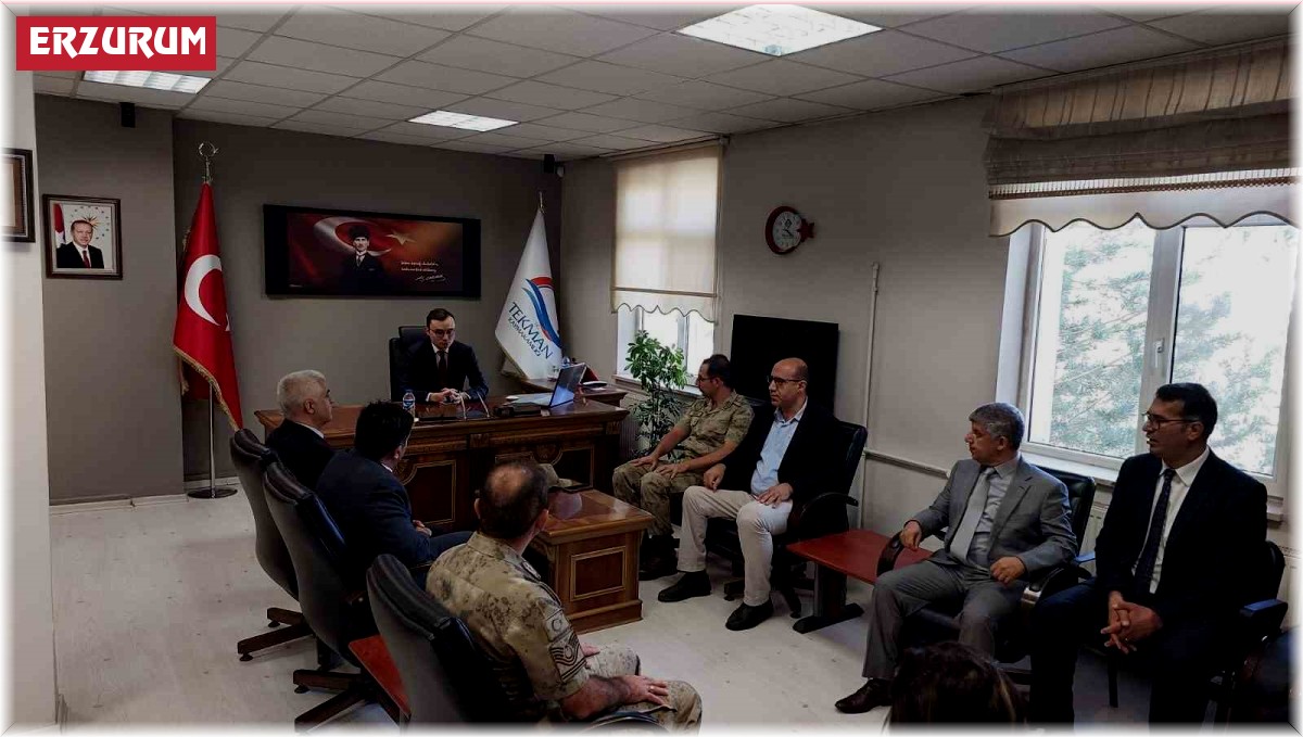 Tekman Kaymakamı göreve başladı