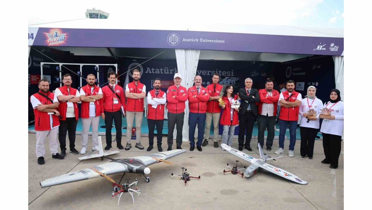 TEKNOFEST 2025'e Atatürk Üniversitesi damgası: 11 madalya ile büyük başarı
