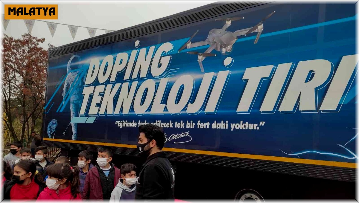 Teknoloji tırı Arguvan'da