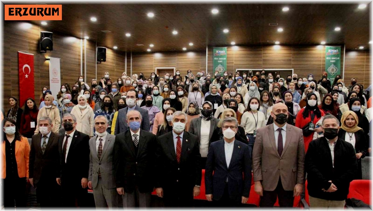 Tematik Kış Güzel Sanatlar Kampı Erzurum'da başladı