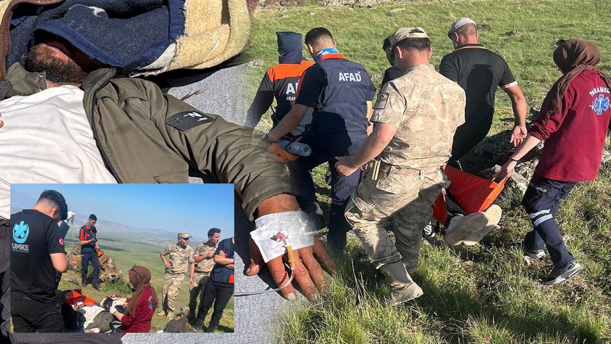 Tendürek Dağı'nda 7 Saatlik Kurtarma Operasyonu: Mahsur Kalan Hasta Kurtarıldı