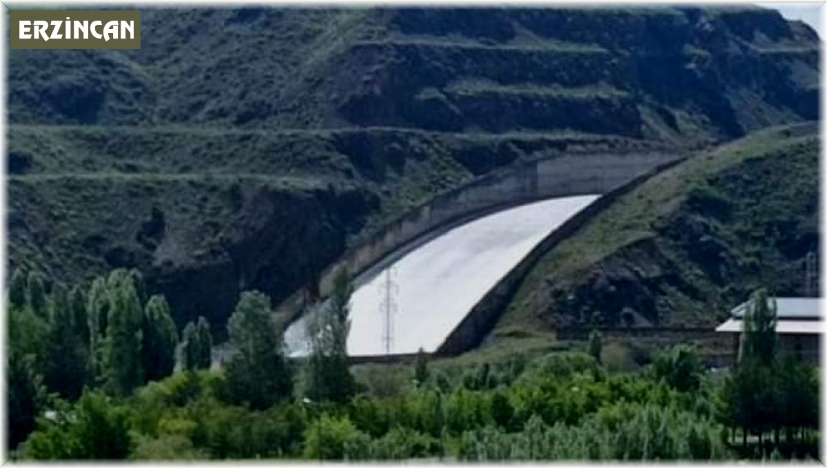 Tercan Barajının doluluk oranı yüzde yüze ulaştı