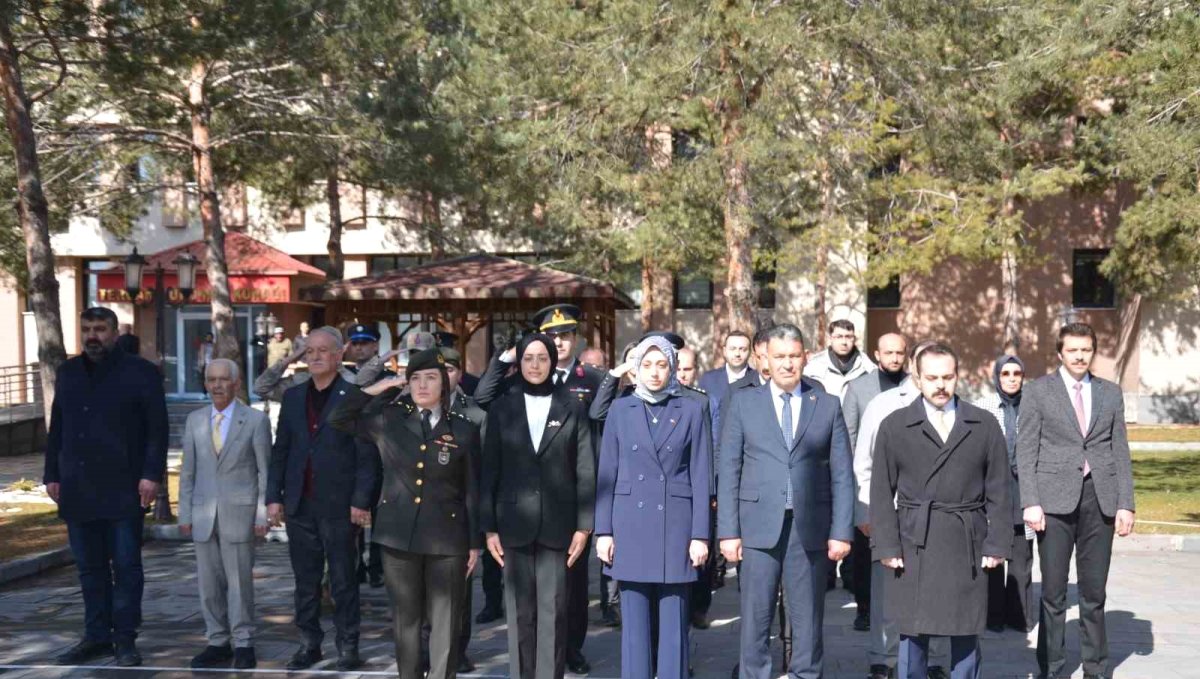 Tercan'da Çanakkale Zaferi'nin 111. yıl dönümü törenle anıldı
