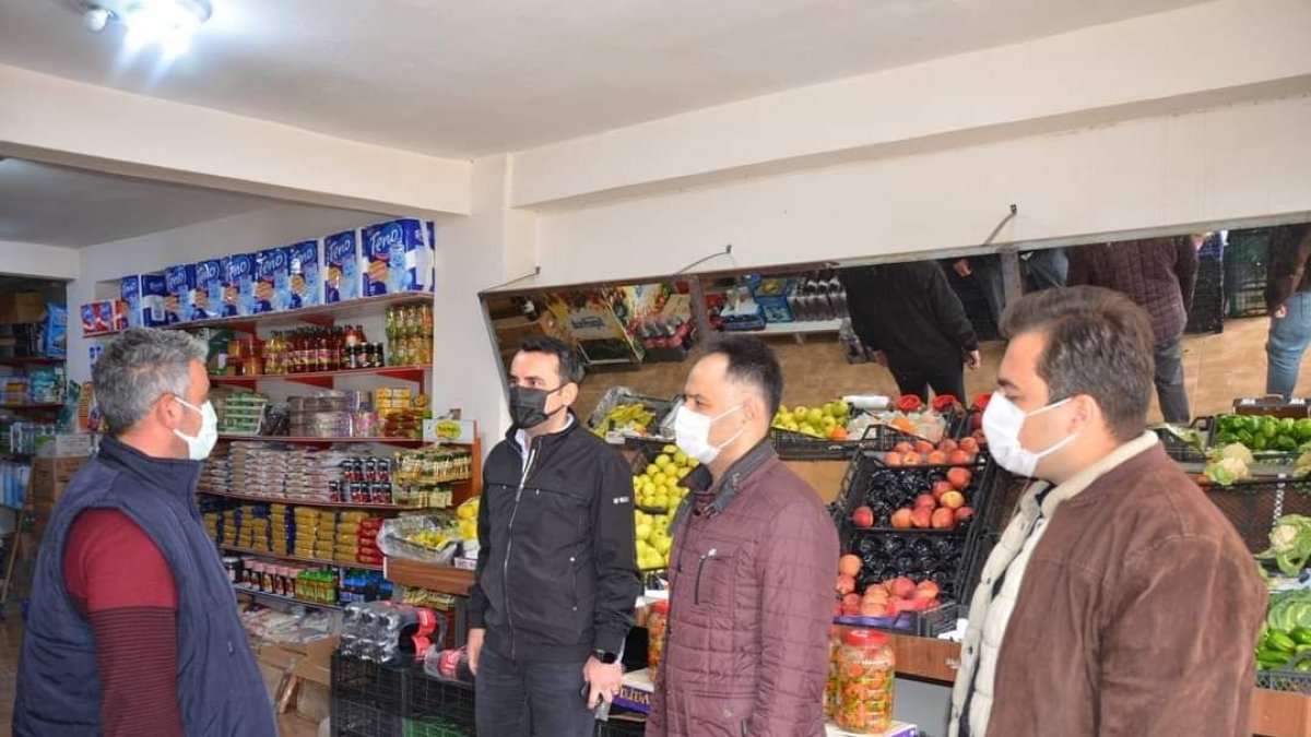 Tercan'da Covid-19 denetimi