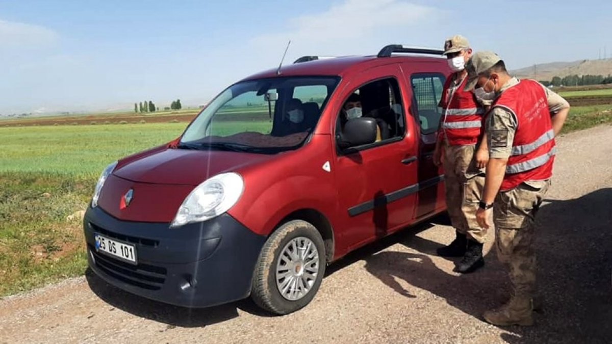 Tercan'da Covid-19 denetimleri devam ediyor