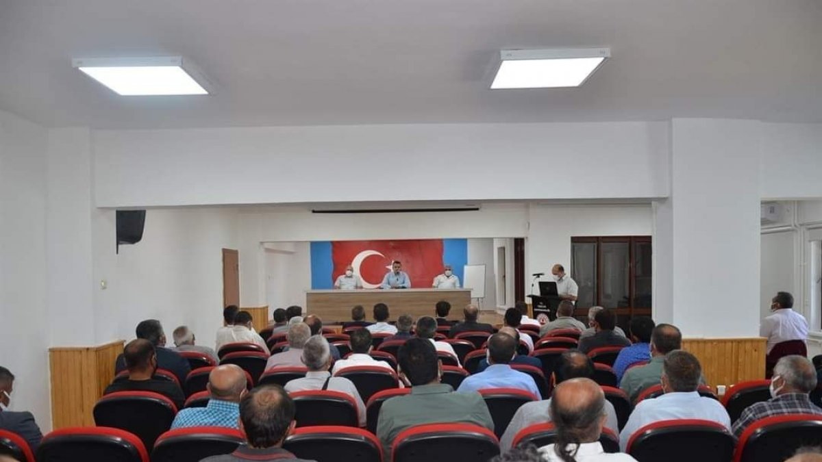Tercan'da Köylere Hizmet Götürme Birliği toplantısı yapıldı