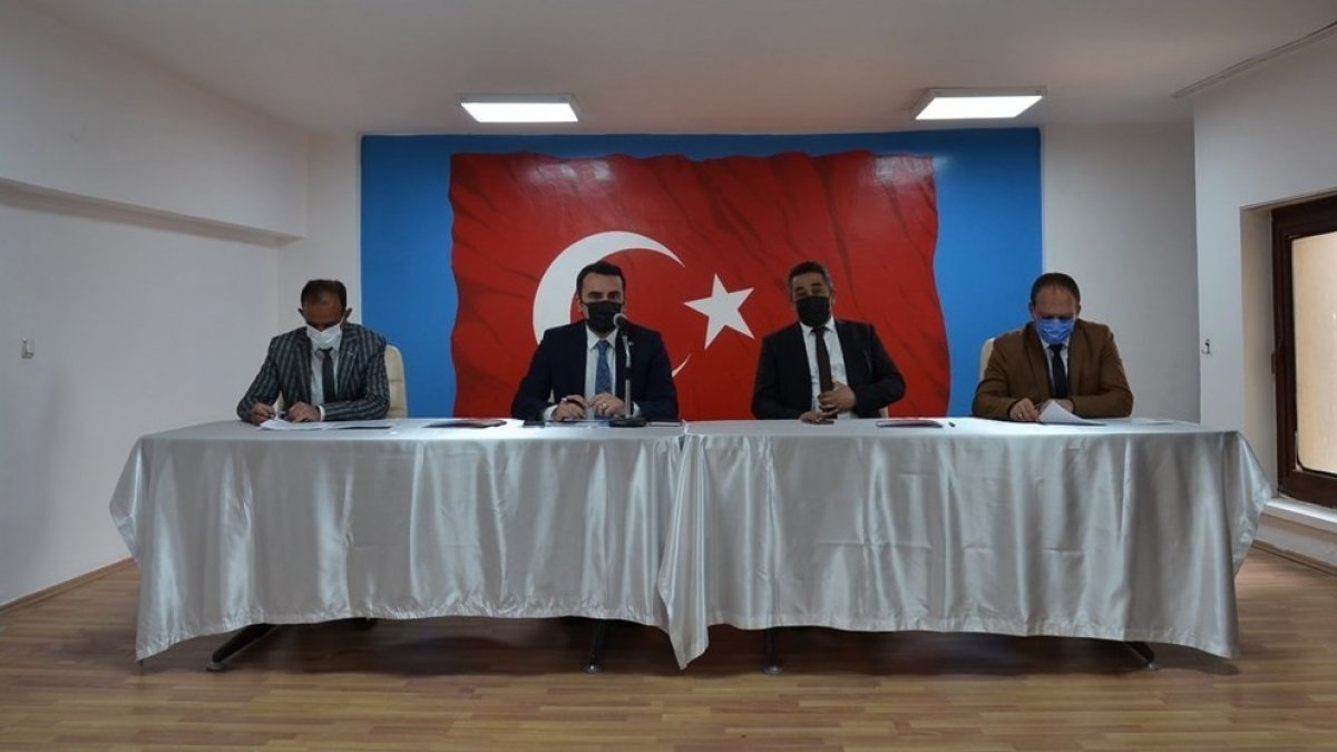 Tercan'da tam kapanma dönemine yönelik değerlendirme toplantısı yapıldı