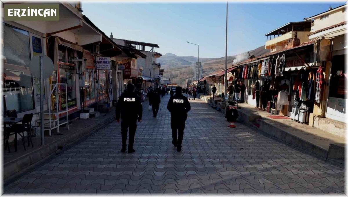 Tercan'da trafik düzenlemesi