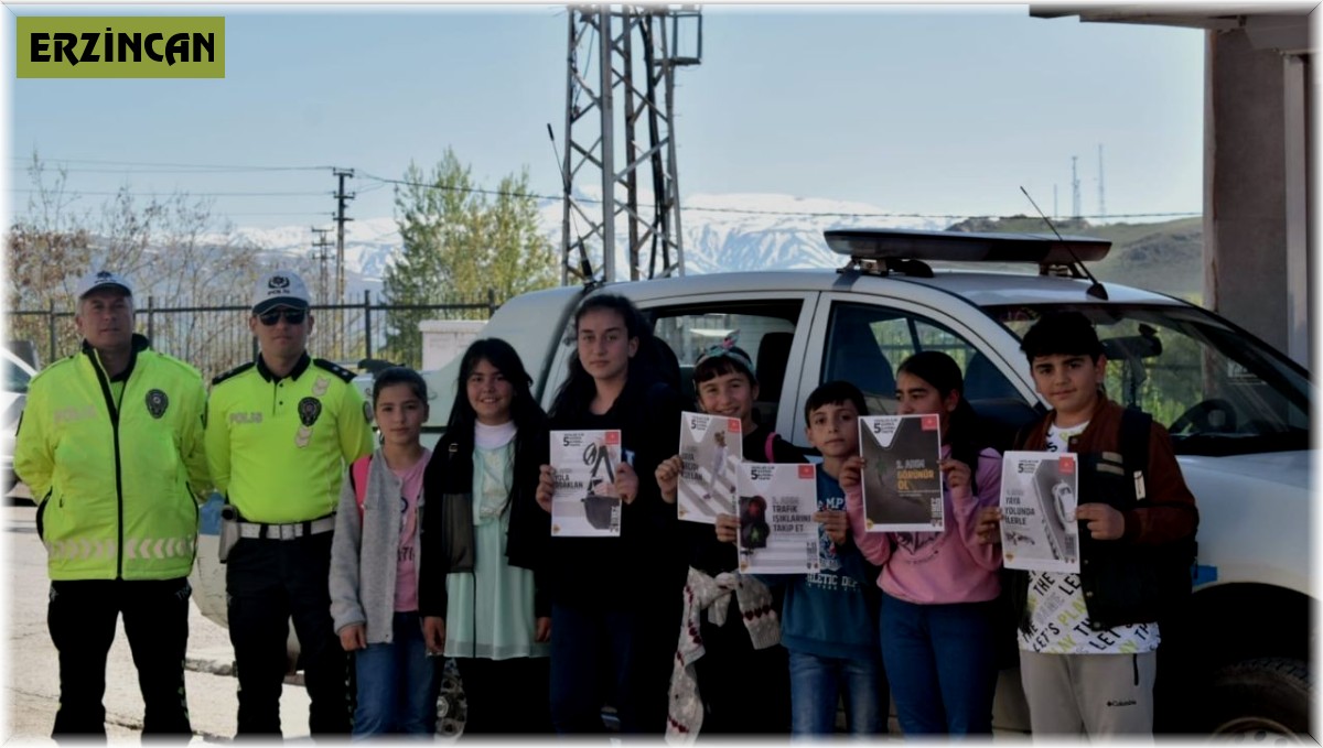 Tercan'da Trafik Haftası etkinlikleri