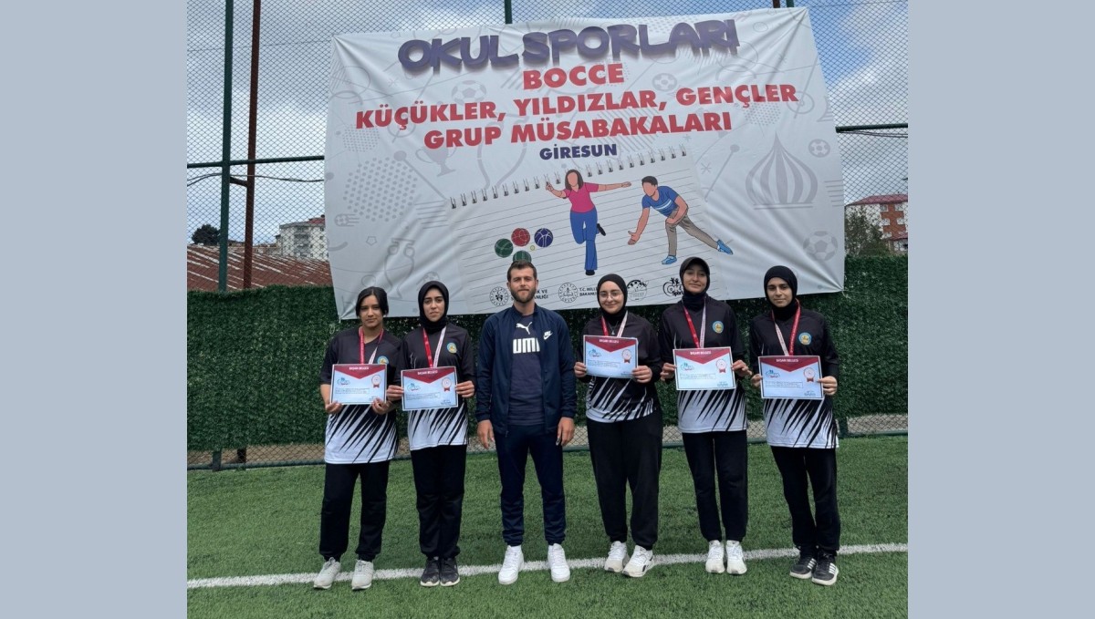 Tercanlı Kız Bocce takımı Türkiye finallerinde