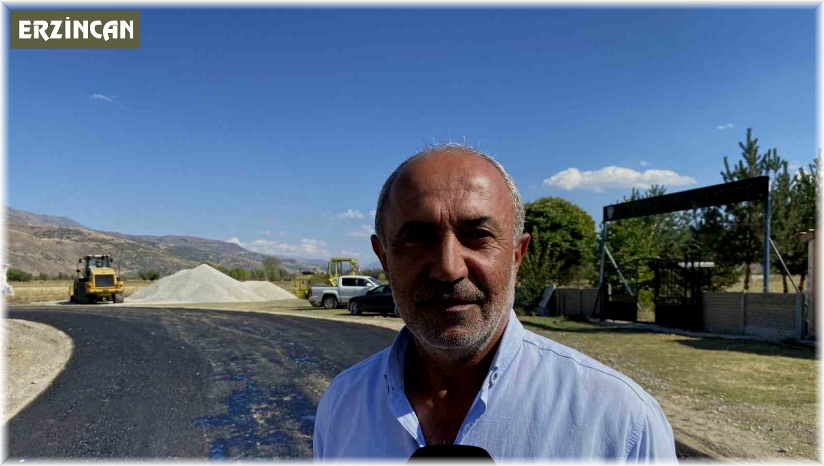 Teröre verilen ilk şehit askerin kabrine giden yol asfalta kavuştu