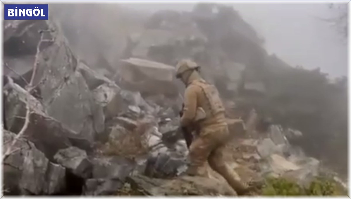 Teröristlerin 8 katlı mağarası imha edildi