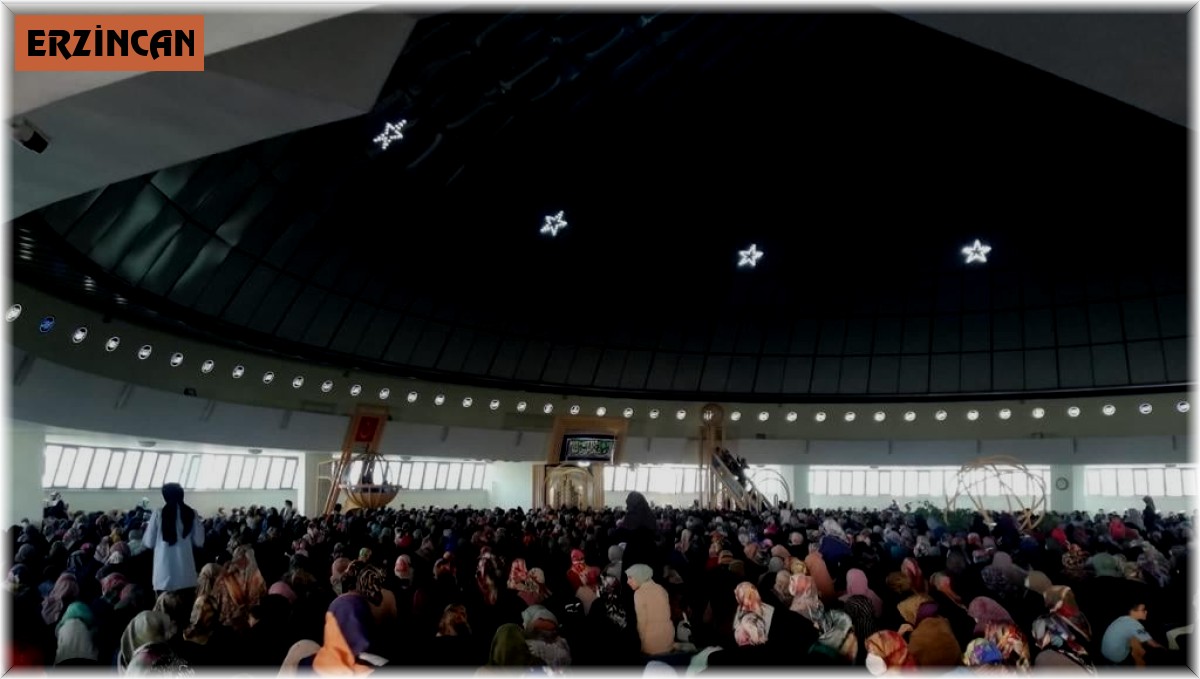 Terzibaba Camisinde kadınlara yönelik Kadir Gecesi ve Hatim Duası programı düzenlendi