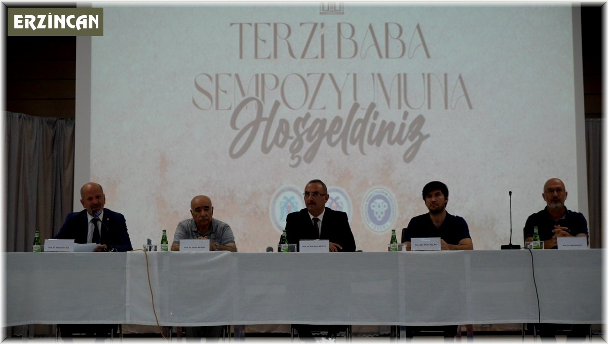 "Terzibaba Günü" kapsamında ilk sempozyum gerçekleştirildi