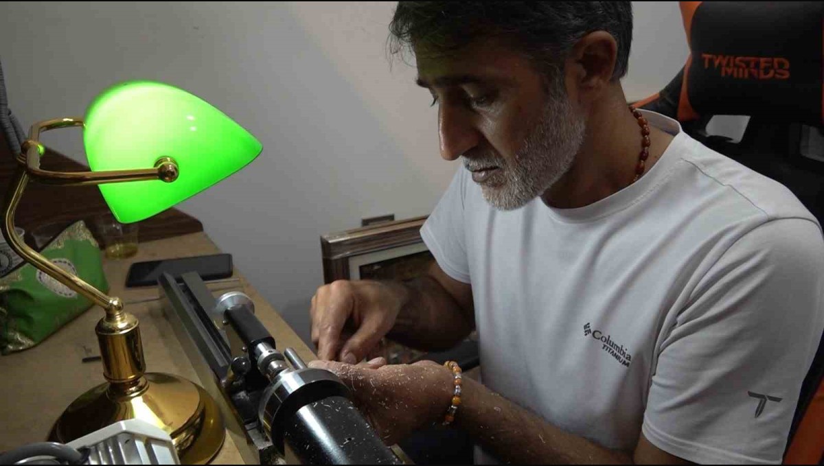 Tespih sanatı Van'da yaşatılıyor