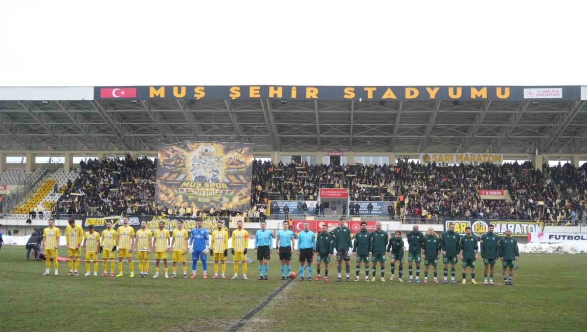 TFF 2. Lig: Muş Spor Kulübü: 0 - Bursaspor: 1