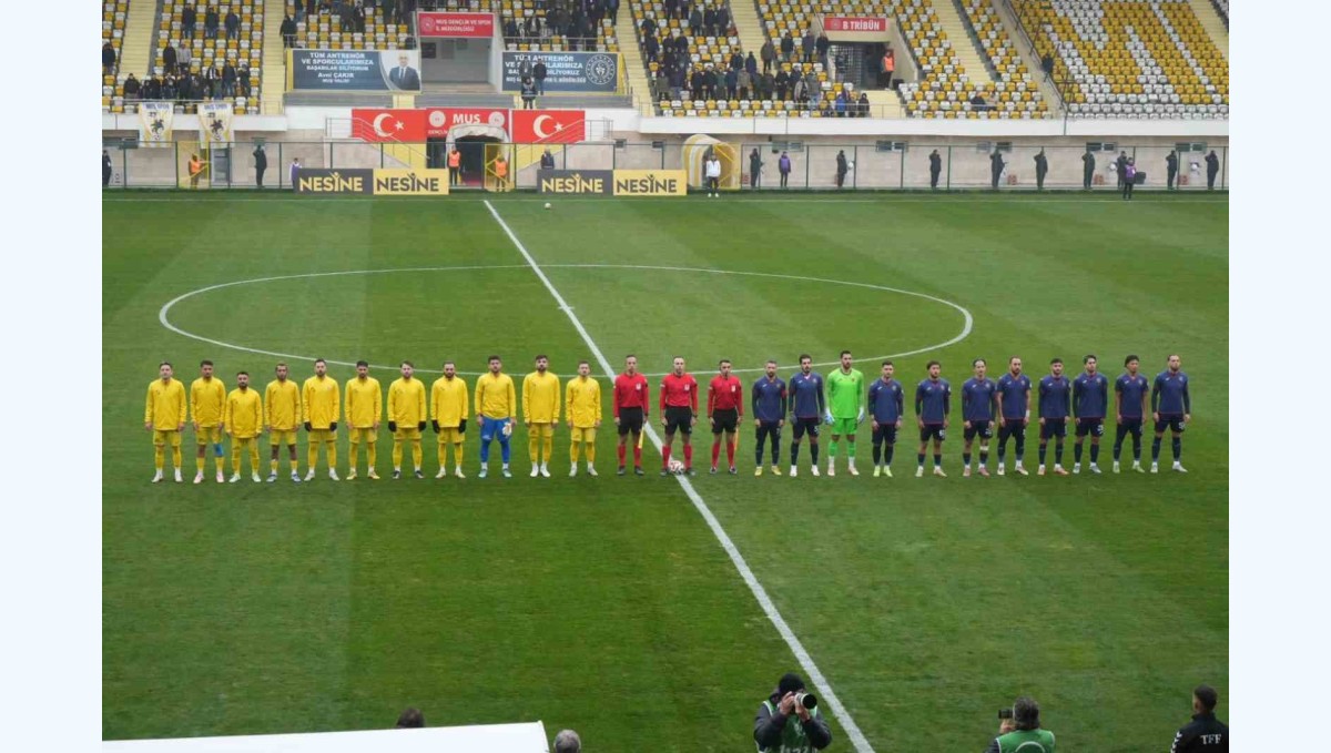 TFF 2. Lig: Muş Spor Kulübü: 5 - Yeni Mersin İdman Yurdu: 0