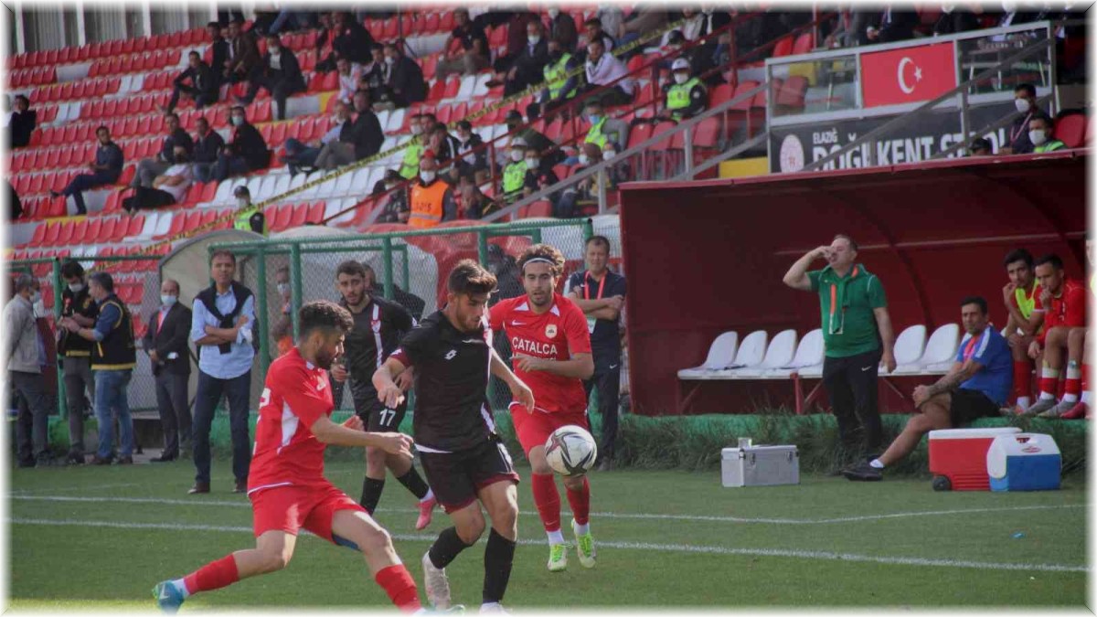 TFF 3. Lig: Elazığspor: 4 - Çatalcaspor: 3