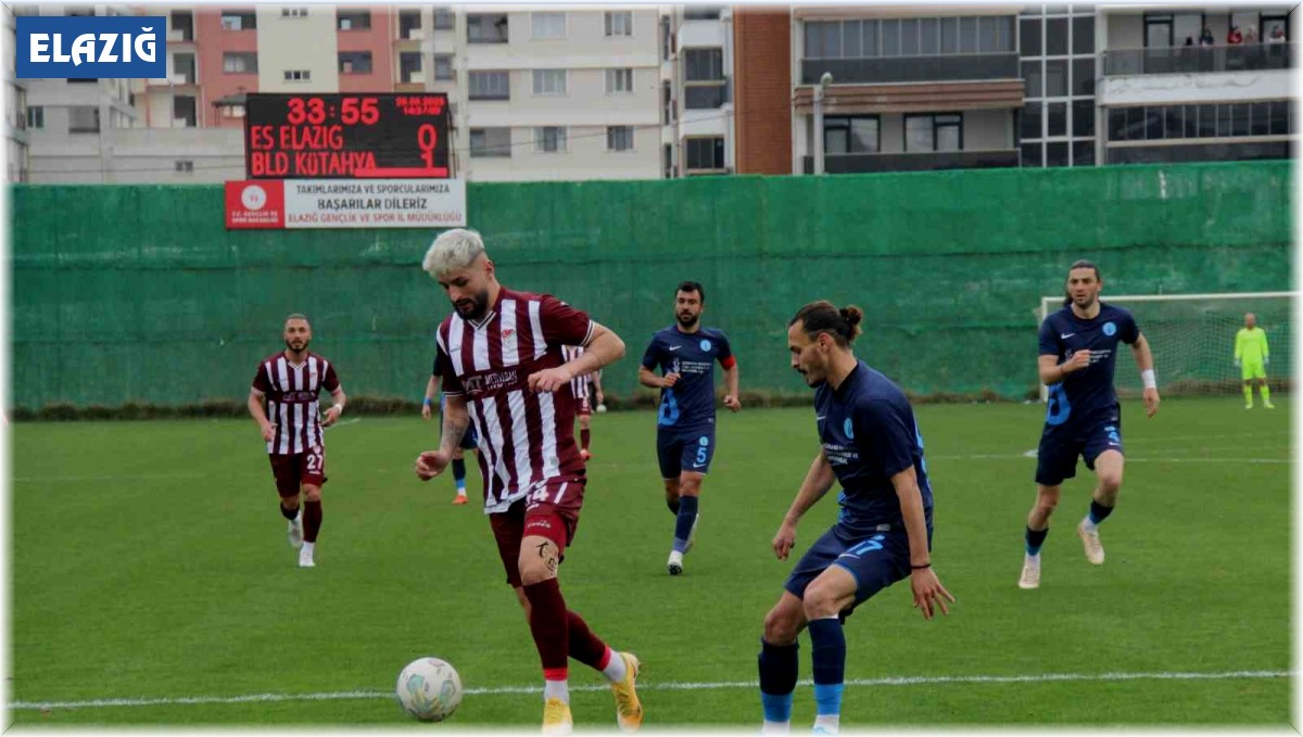 TFF 3. Lig: ES Elazığspor: 0 - Belediye Kütahyaspor: 1