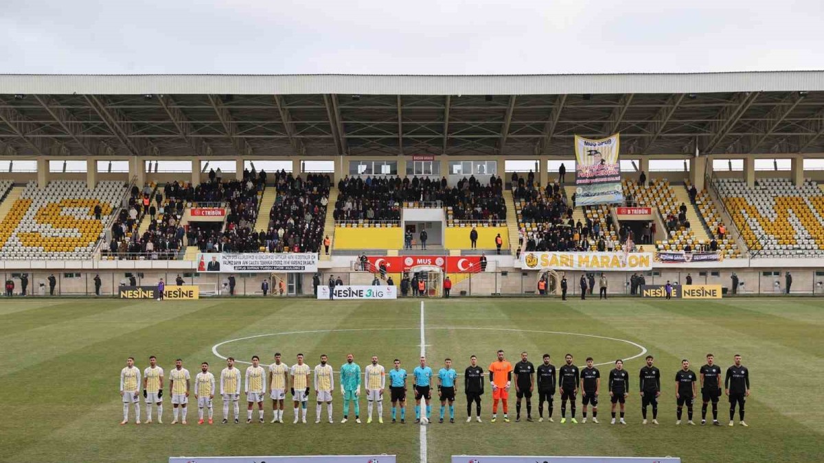 TFF 3. Lig: Muş Spor Kulübü: 1 - Kuşadası Spor Kulübü: 0