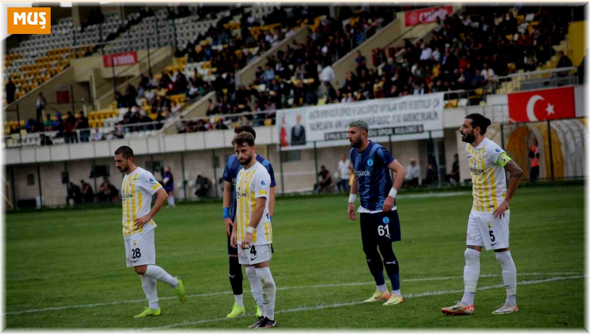 TFF 3. Lig: Muş Spor Kulübü: 2 - Belediye Kütahyaspor: 1