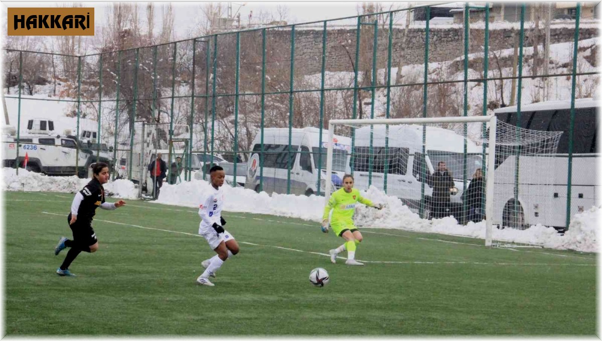 TFF Kadınlar 1. Ligi: Hakkari Gücü: 4 - Kayserispor: 0