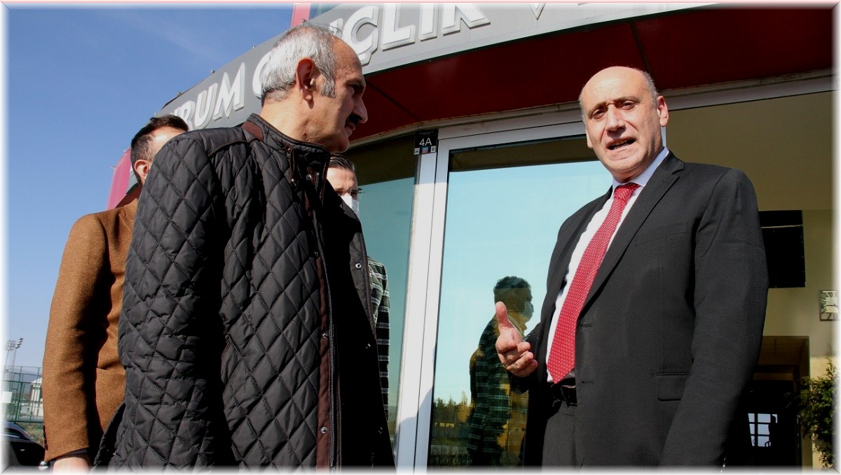 TFF ve hakem yöneticilerinden Öztürk'e ziyaret