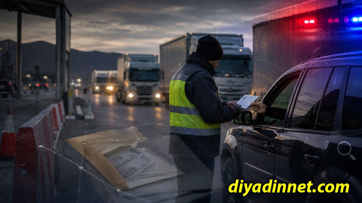 TIR Şoförlerinden Rüşvet İddiası: Doğubayazıt'ta Polis Memuru Tutuklandı