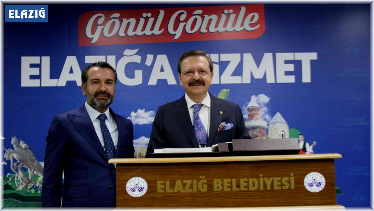TOBB Başkanı Hisarcıklıoğlu Elazığ'da