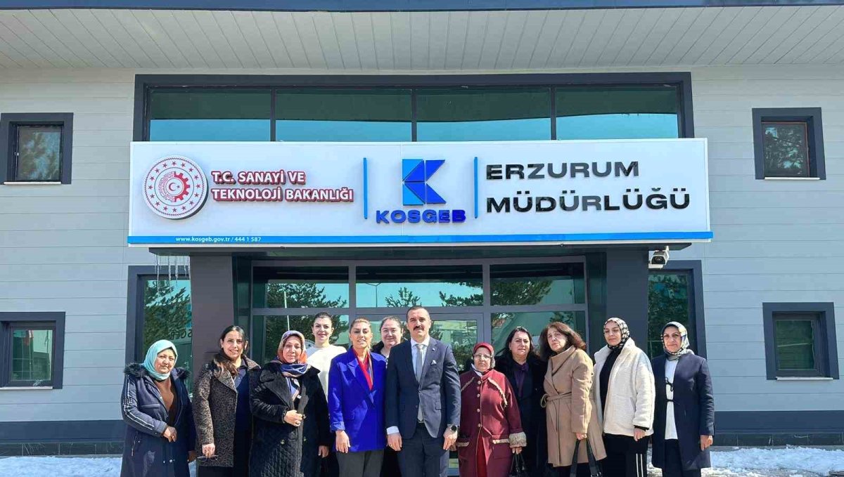 TOBB Erzurum kadın girişimciler kurulu icra toplantısı KOSGEB'te yapıldı