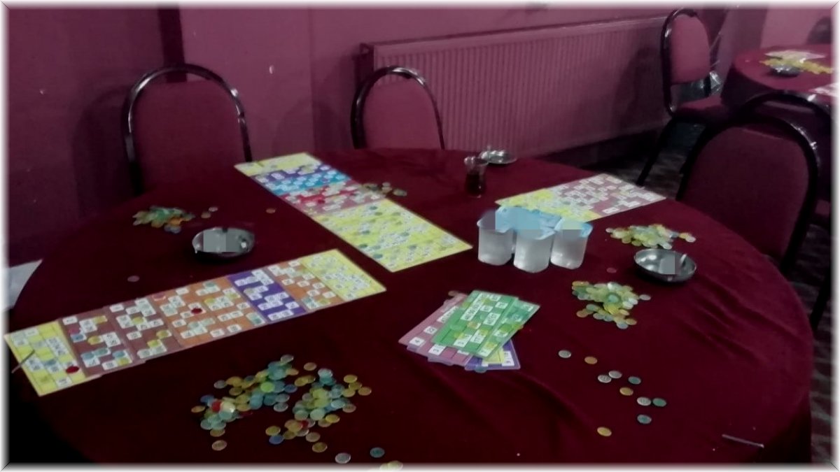 Tombalacılara baskın: 51 şahsa ceza