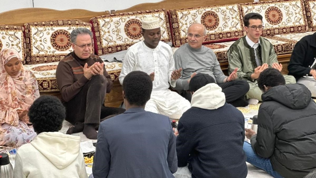 TÖMER ve Uluslararası öğrenciler sahurda buluştu