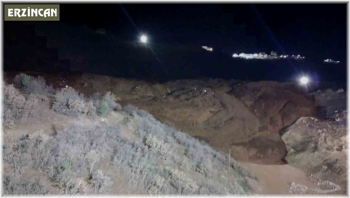 Toprak altında kalan 9 işçiyi arama çalışmaları sürüyor