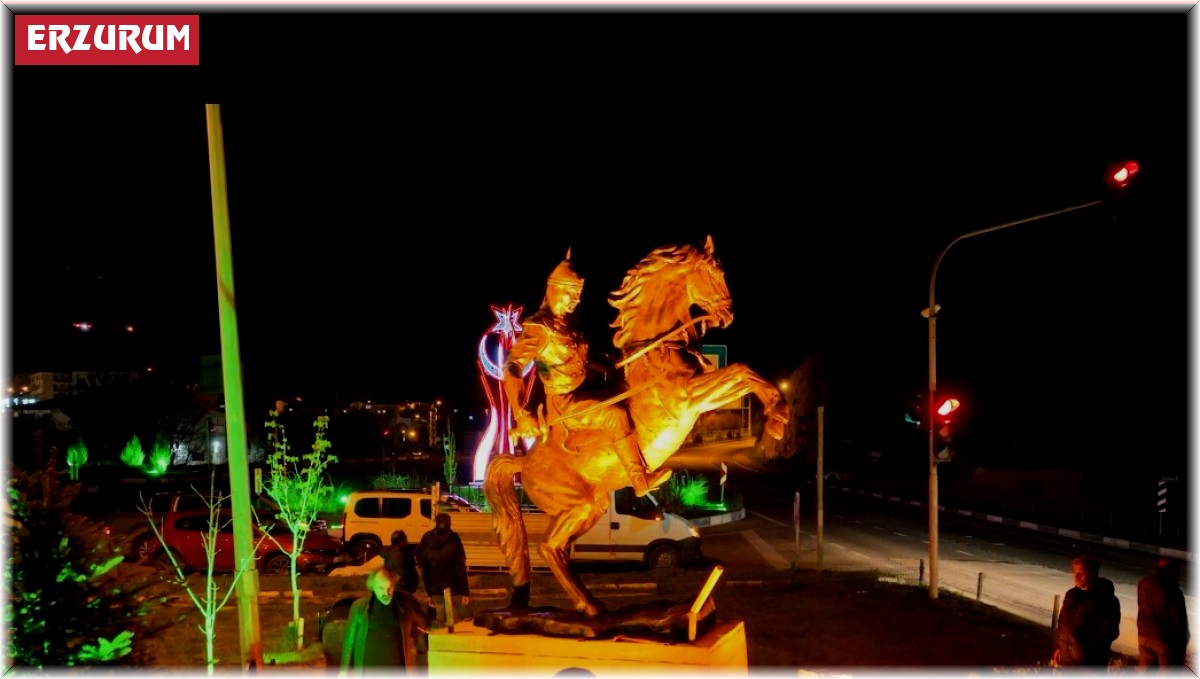 Tortum'a Sultan Alparslan anıtı