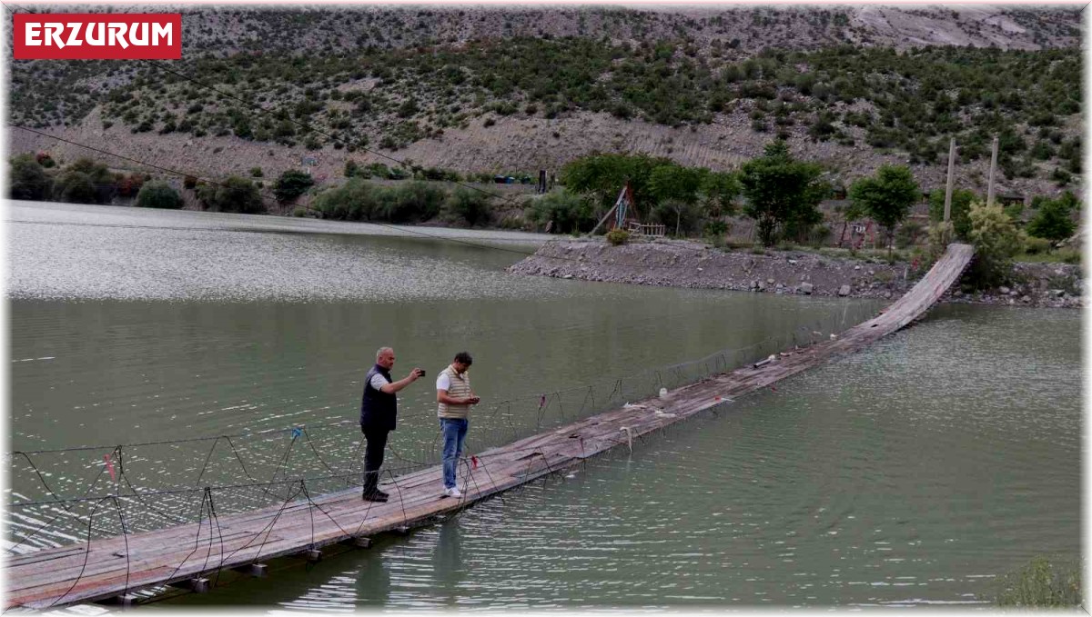 Tortum Gölü'nde su seviyesi dokuz metre yükseldi