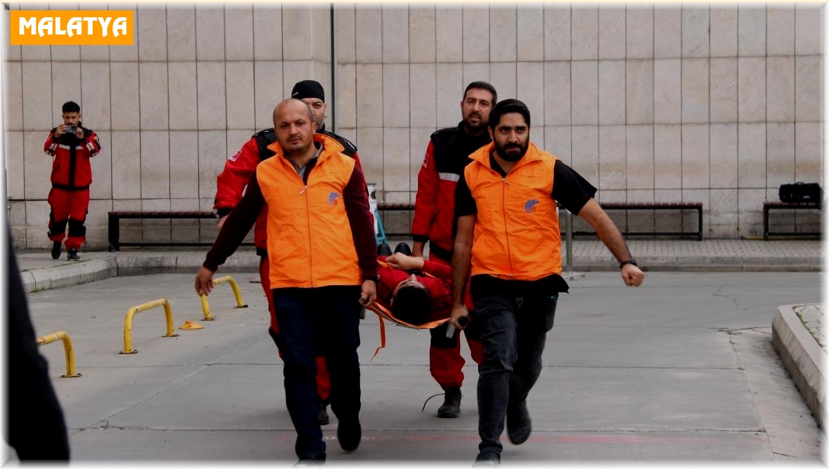 TÖTM'de Deprem Tatbikatı gerçekleştirildi