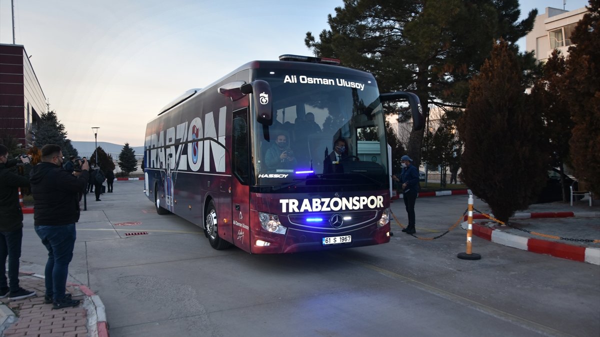 Trabzonspor kafilesi, Malatya'da