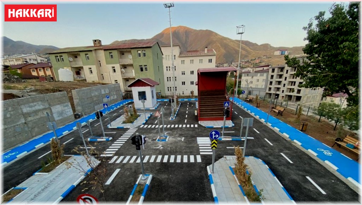 Trafik Eğitim Parkı açılış için gün sayıyor